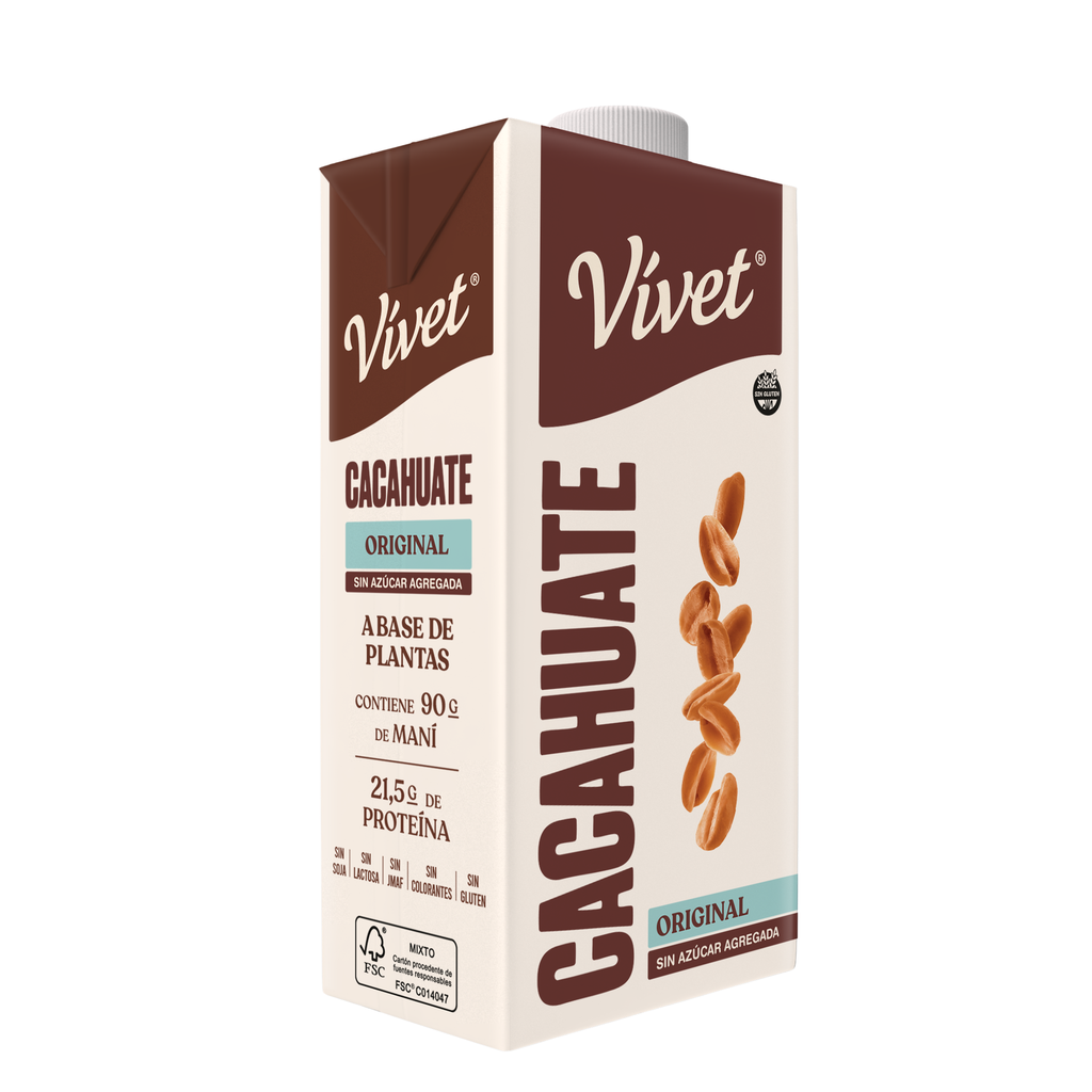 BEBIDA de CASTAÑAS s/AZUCAR x1l - Vivet