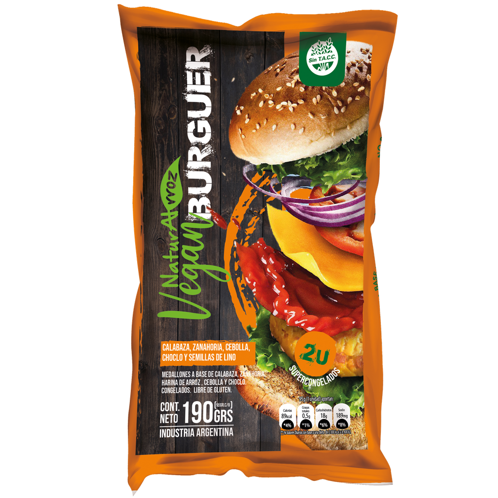 Medallones de CALABAZA, zanahoria y choclo x2u - Naturalrroz