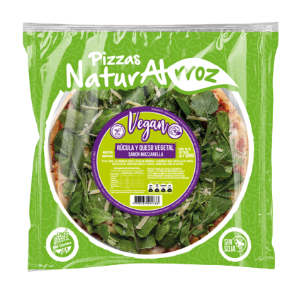 Pizza de RUCULA VEGAN x300g - Naturalrroz