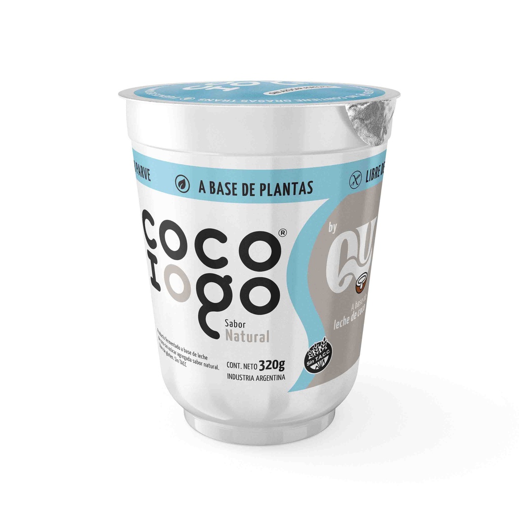 Yogur de coco NEUTRO x320g - QU S.A.