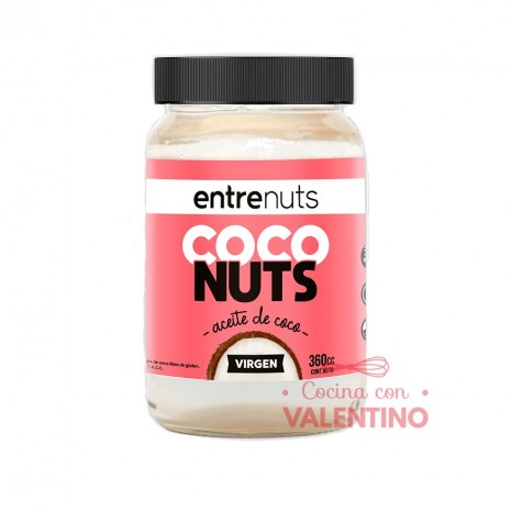 Aceite de coco VIRGEN ORGANICO x360cc - Entrenuts