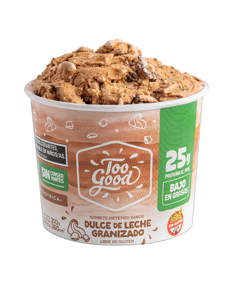 Helado PROTEICO - DDL GRANIZADO - Too Good