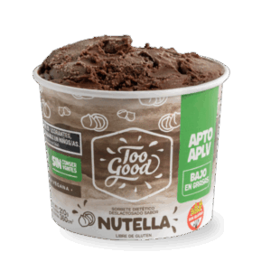 Helado VEGANO - NUTELLA - Too Good