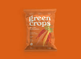 Snack GREENCROPS sabor ZANAHORIA TERIYAKI x95g - Crowie