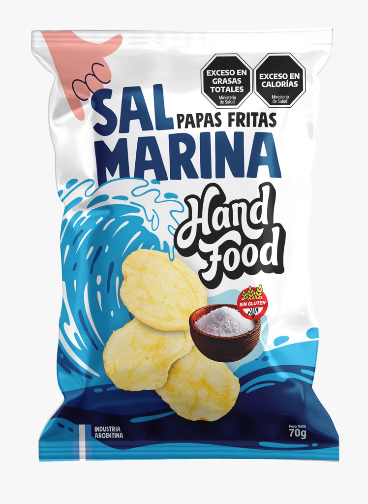 Papas c/SAL MARINA - Hand Food