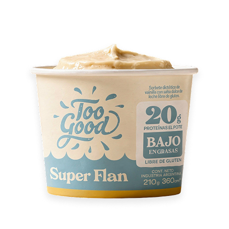 Helado PROTEICO - SUPERFLAN - Too Good