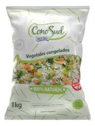 Mix WOK de ARROZ c/VEGETALES (arvejas, brocoli, choclo y zanahoria) CONGELADO x1kg - Conosud
