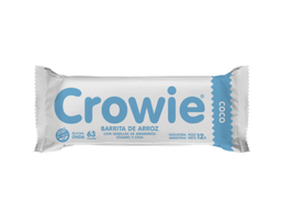 [2602] Caja x12 barras - ARROZ sabor COCO - Crowie