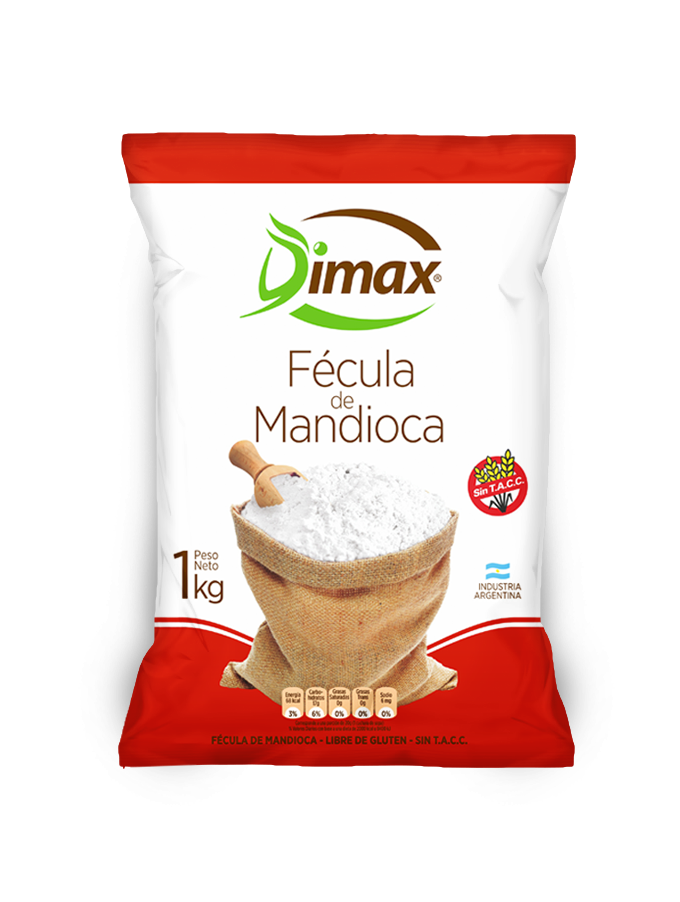 Fecula de MANDIOCA x1kg - Dimax