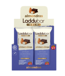 [507] Caja x12 barritas RAW - ALMENDRAS - LadduBar