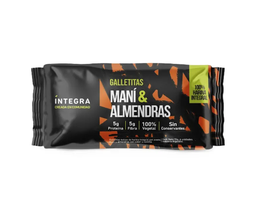 [826] Galletitas de MANI y ALMENDRAS x72g - Integra