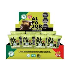 [261] Caja x12 alfajores - PISTACHO - Felices