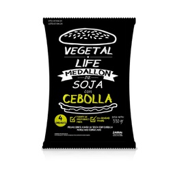 Medallones de SOJA c/CEBOLLA - Vegetal Life