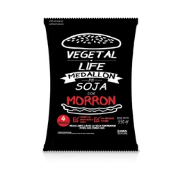 [2253] Medallones de SOJA c/MORRON - Vegetal Life