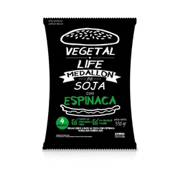 Medallones de SOJA c/ESPINACA - Vegetal Life