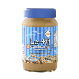 [2852] Pasta de mani CRUNCHY - LeFit
