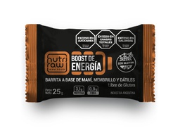 Caja x16u - Boost - Barrita ENERGÉTICA de MANI, MEMBRILLO y DATILES- Nutriraw