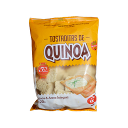 [1012] Tostadas de QUINOA y arroz integral - Yin Yang